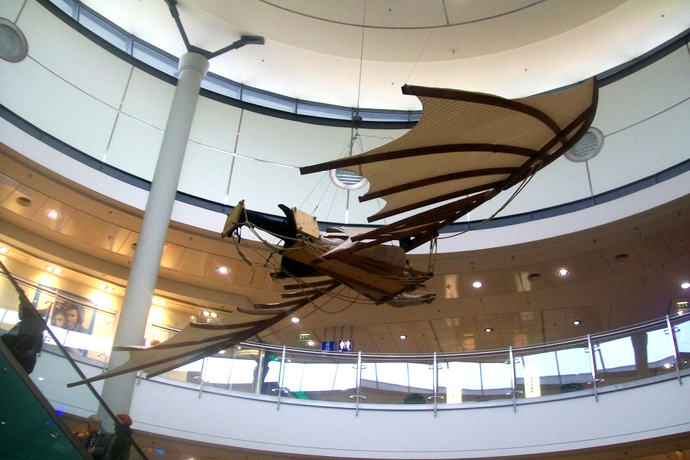 Leonardo da Vinci - projekt szybowca