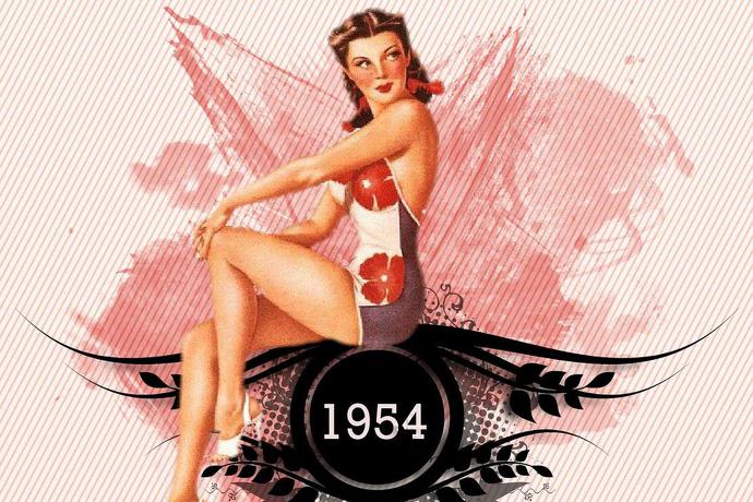 Szukasz plakatu na ścianę? Polecamy kobietę w stylu pin-up