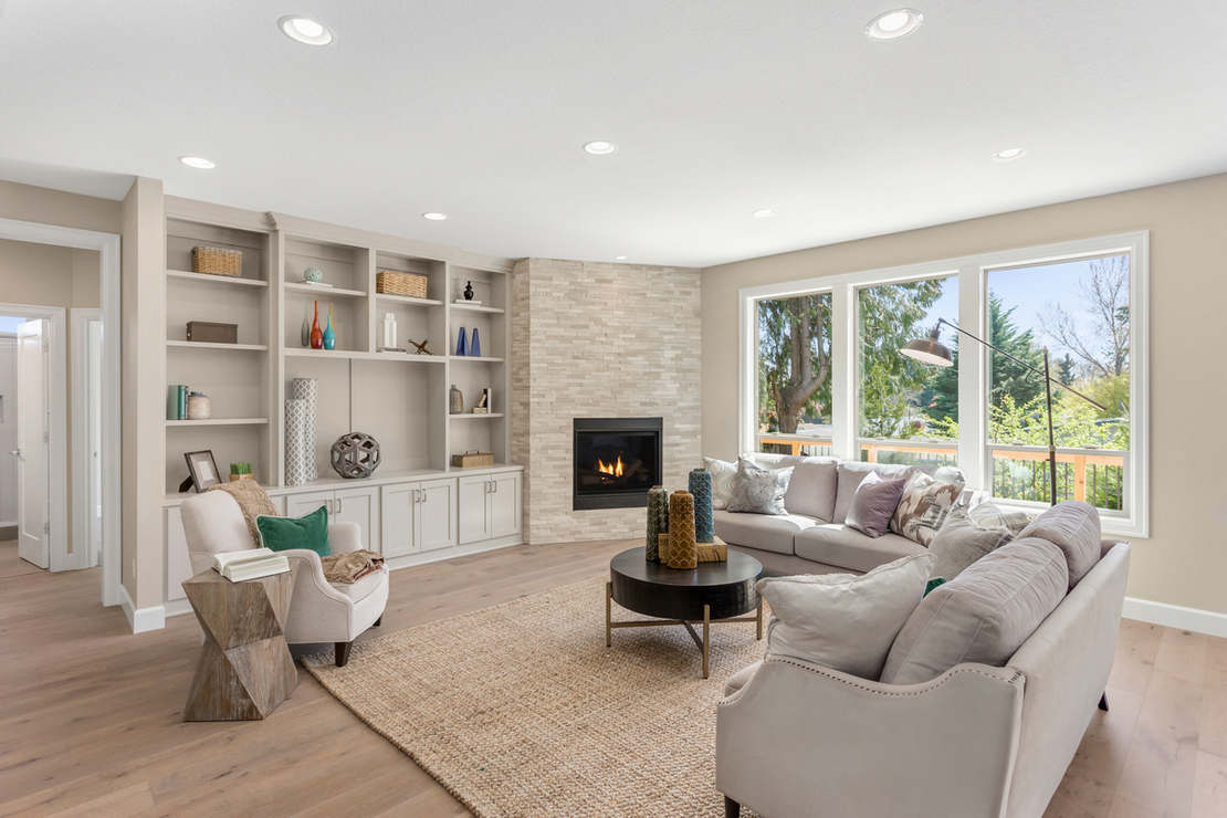 Nadmorski klimat w podłogach California Dream House i White Truf